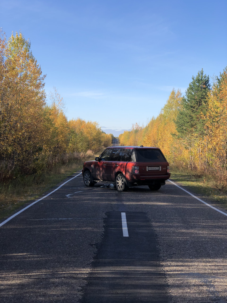 Поездка на работу… — Land Rover Range Rover (3G), 4,2 л, 2006 года |  путешествие | DRIVE2