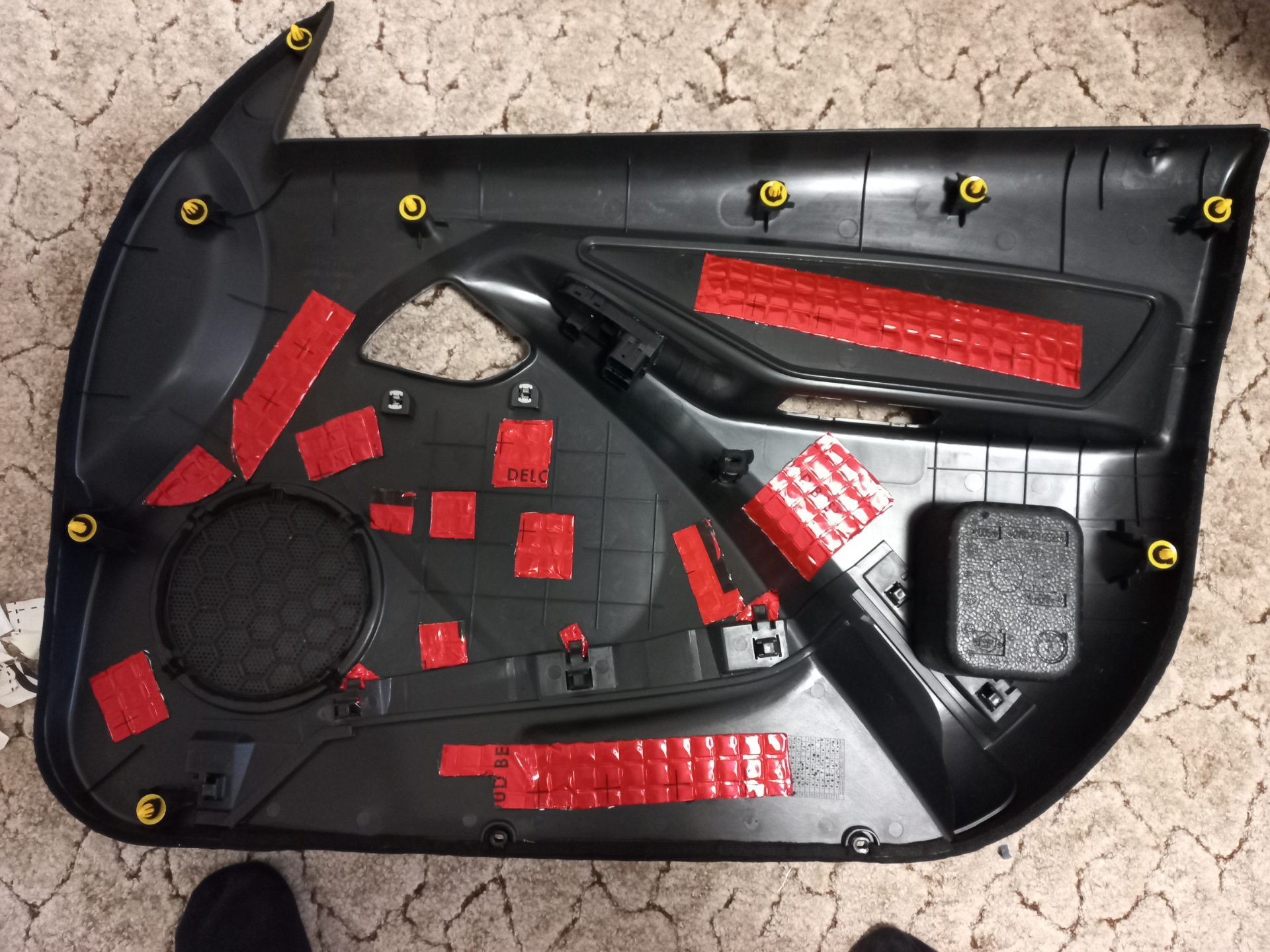 Легкая шумоизоляция дверей и дверных карт плюс антикор дверей — Lada ...