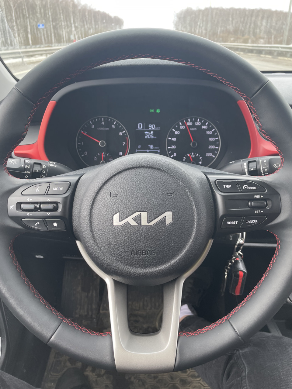 Установка кнопки круиз-контроля🏎 — KIA Rio (4G), 1,6 л, 2021 года ...