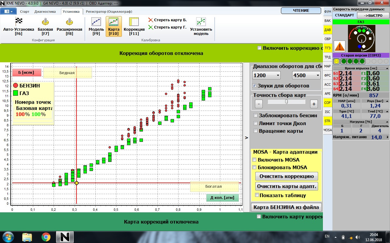 Старт кме. Коррекция оборотов Digitronic. КМЕ нево ГБО. RPM коррекция ГБО. Настройка карты ГБО.