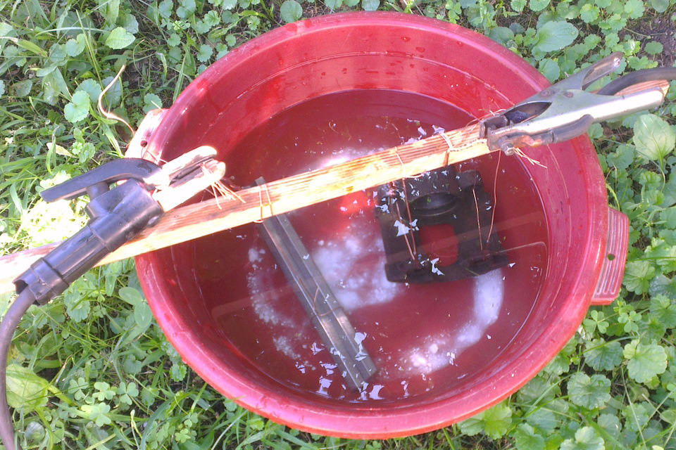 49. Реставрация суппорта Ford Sierra. Электролиз и покраска — Ford ...