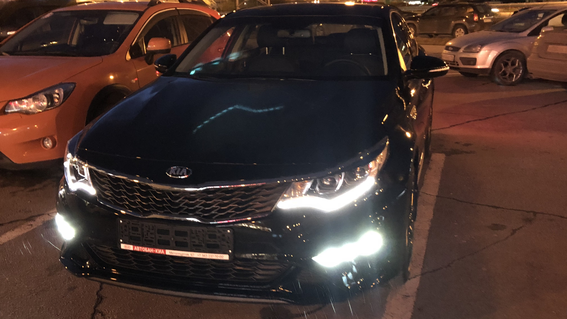 Kia Optima 2022 зима