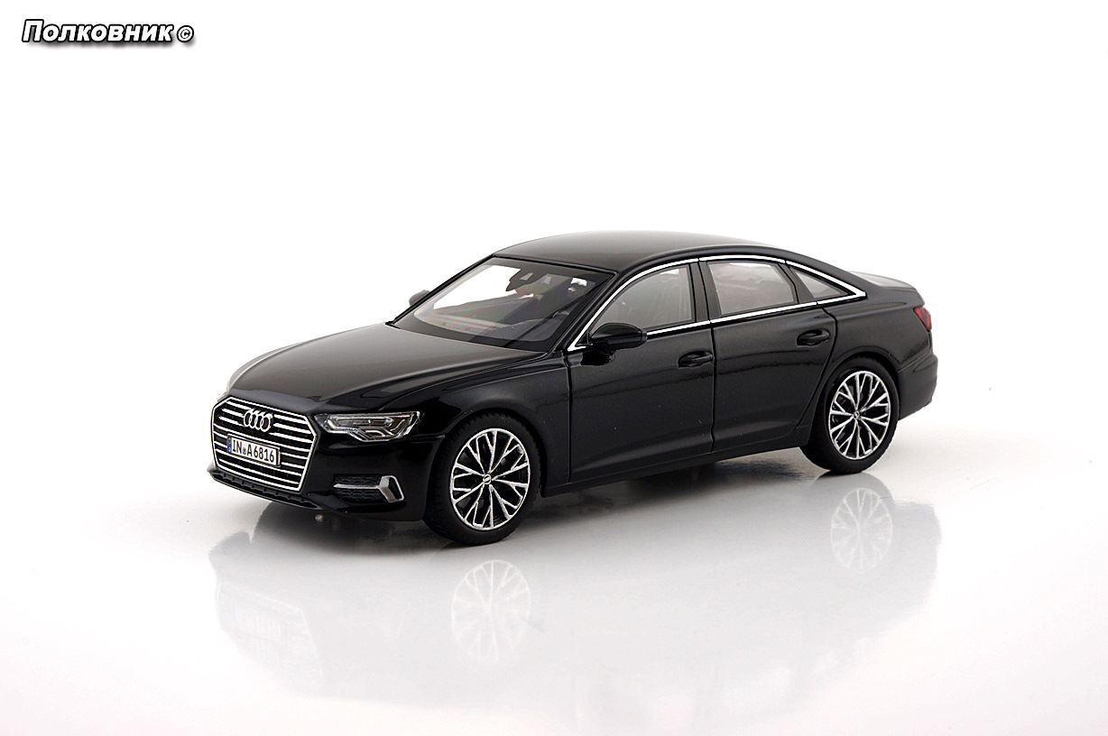 2018 Audi A6 C8 Typ (4A) Mythosschwarz (iScale) 1:43 — Сообщество  «Масштабные Модели» на DRIVE2