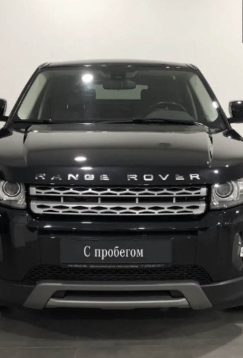 Заменил буквы Range Rover на капоте — Land Rover Range Rover Evoque, 2 л,  2011 года | стайлинг | DRIVE2