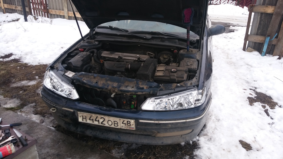 Не держит холостой после дтп. — Peugeot 406, 2 л, 2000 года | поломка ...