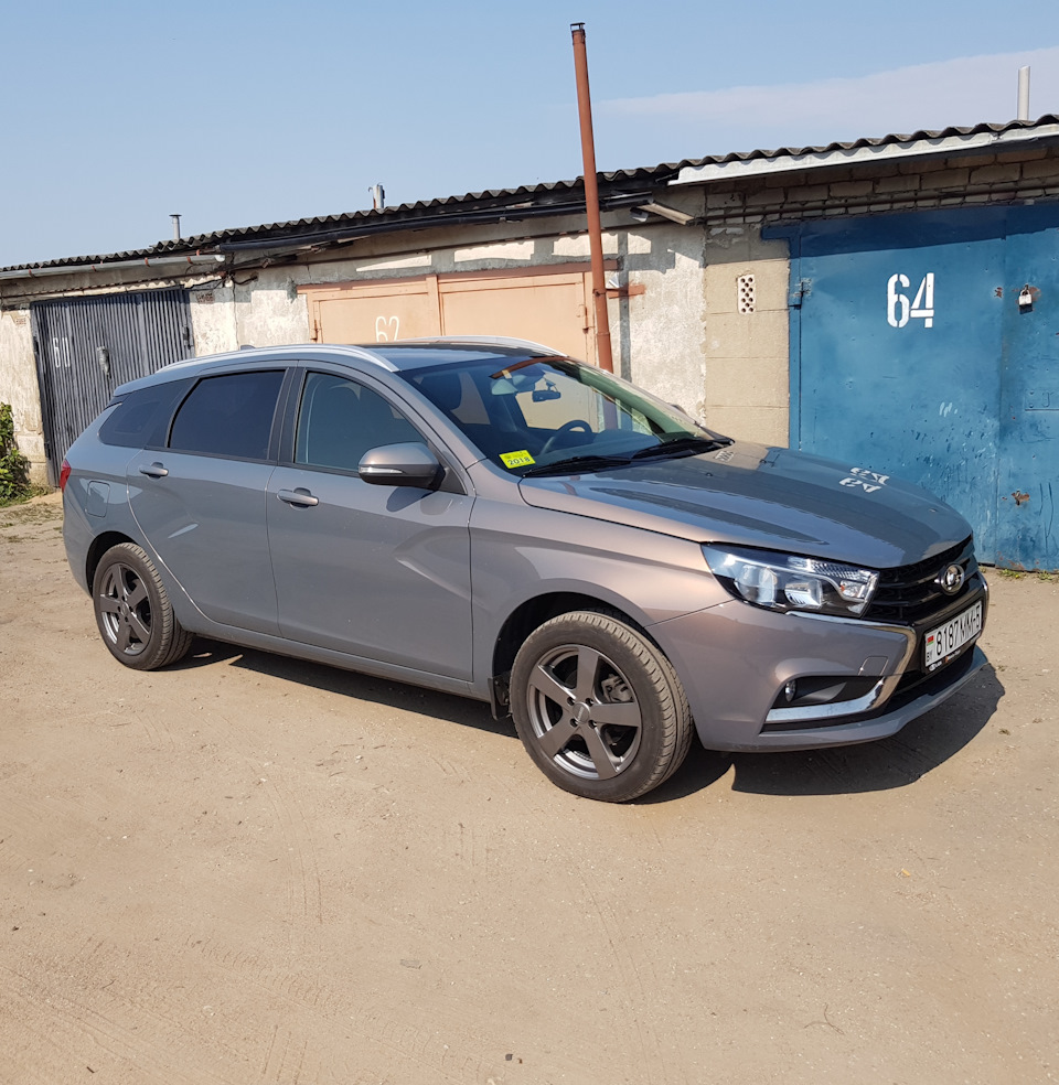 Dezent TD на Lada Vesta — Lada Vesta SW, 1,8 л, 2017 года | колёсные диски  | DRIVE2