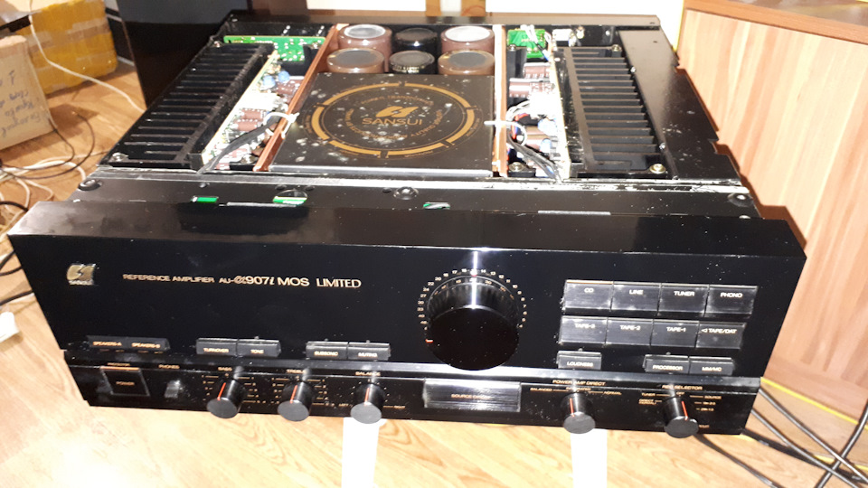 Усилитель Sansui au-alpha 907i mos limited — DRIVE2