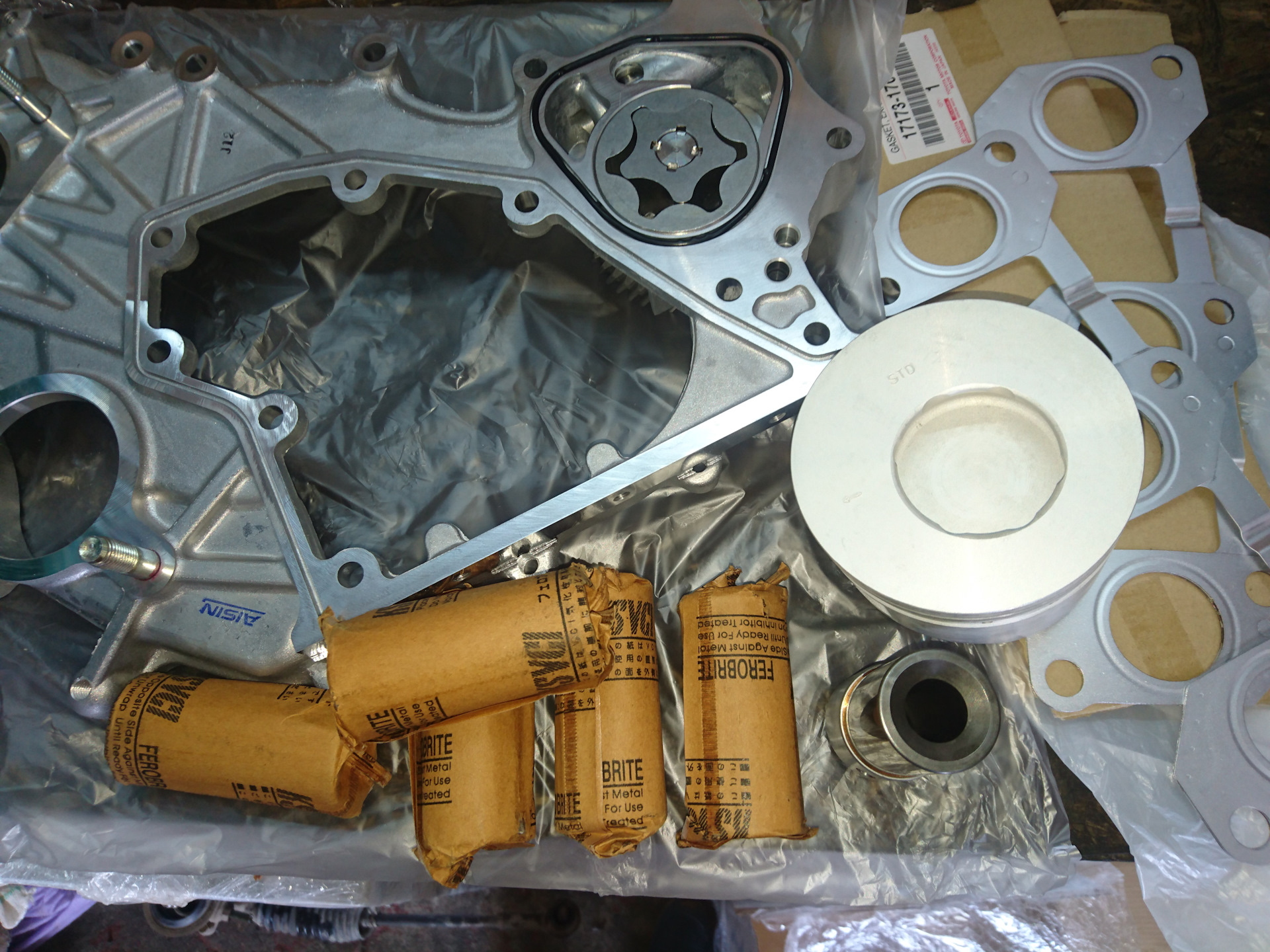 Ремкомплект двигателя на Toyota Land Cruiser 80. 656 Мотор ремонт. Сиена ремонт ДВС. 129.60104 Двигатель ремонт.