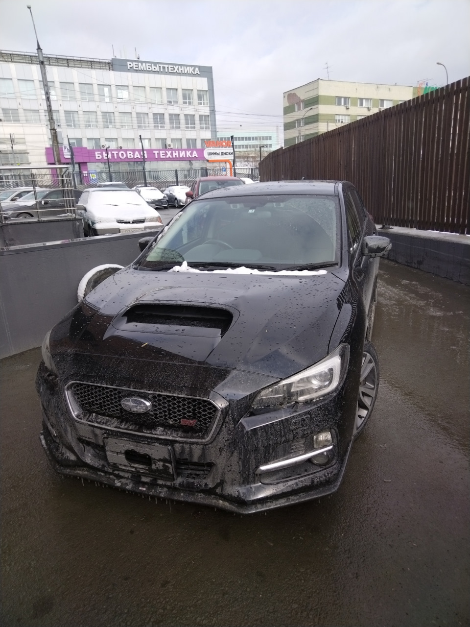 Оклейка зон риска полиуретановой антигравийной пленкой — Subaru Levorg  (1G), 1,6 л, 2015 года | стайлинг | DRIVE2