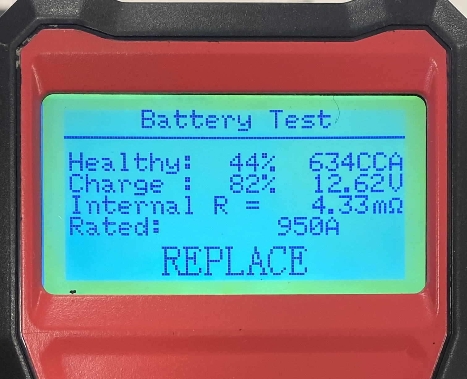 Восстановление аккумулятора Exide 1050 (105Ah AGM) — Audi A8 (D4), 4,1 ...