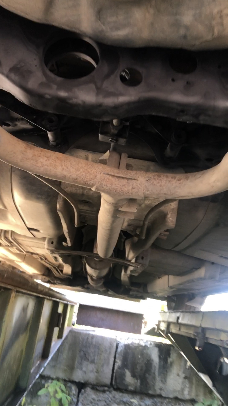Задний подрамник и печалька( — Nissan Teana (J31), 2,3 л, 2005 года ...