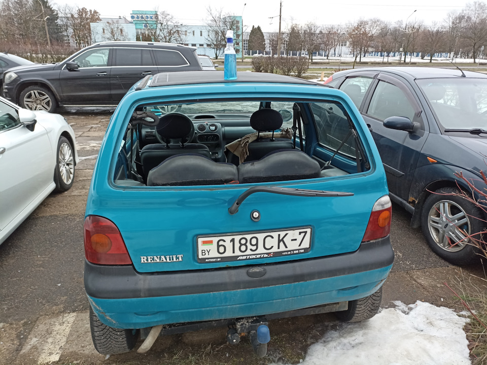 Снимаем своё стекло — Renault Twingo I