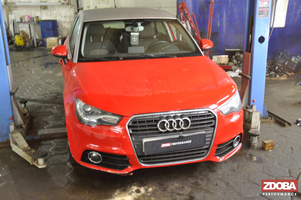 Audi A1 (8X) 1.4 TFSI (CAXA, CNVA) Замена цепи ГРМ и Чип-Тюнинг stage 1 ...