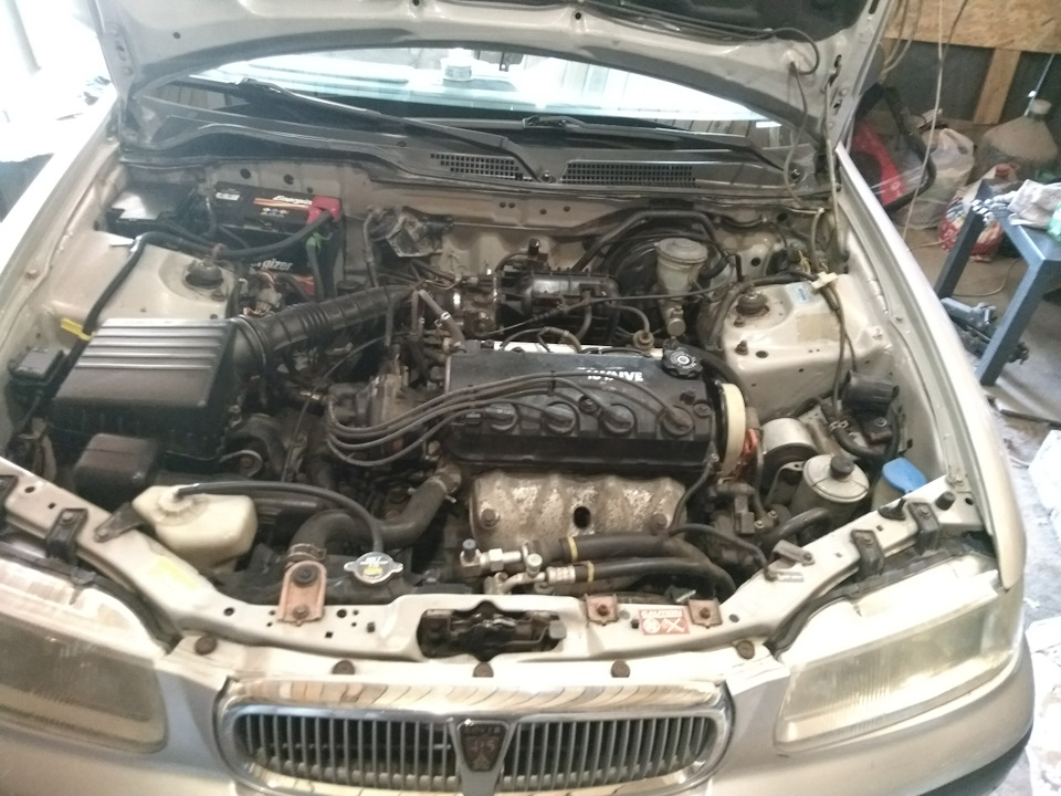 📌БЖ_26 ТО, idemitsu 5/40, led габариты — Rover 400 Mk2, 1,6 л, 1998 ...