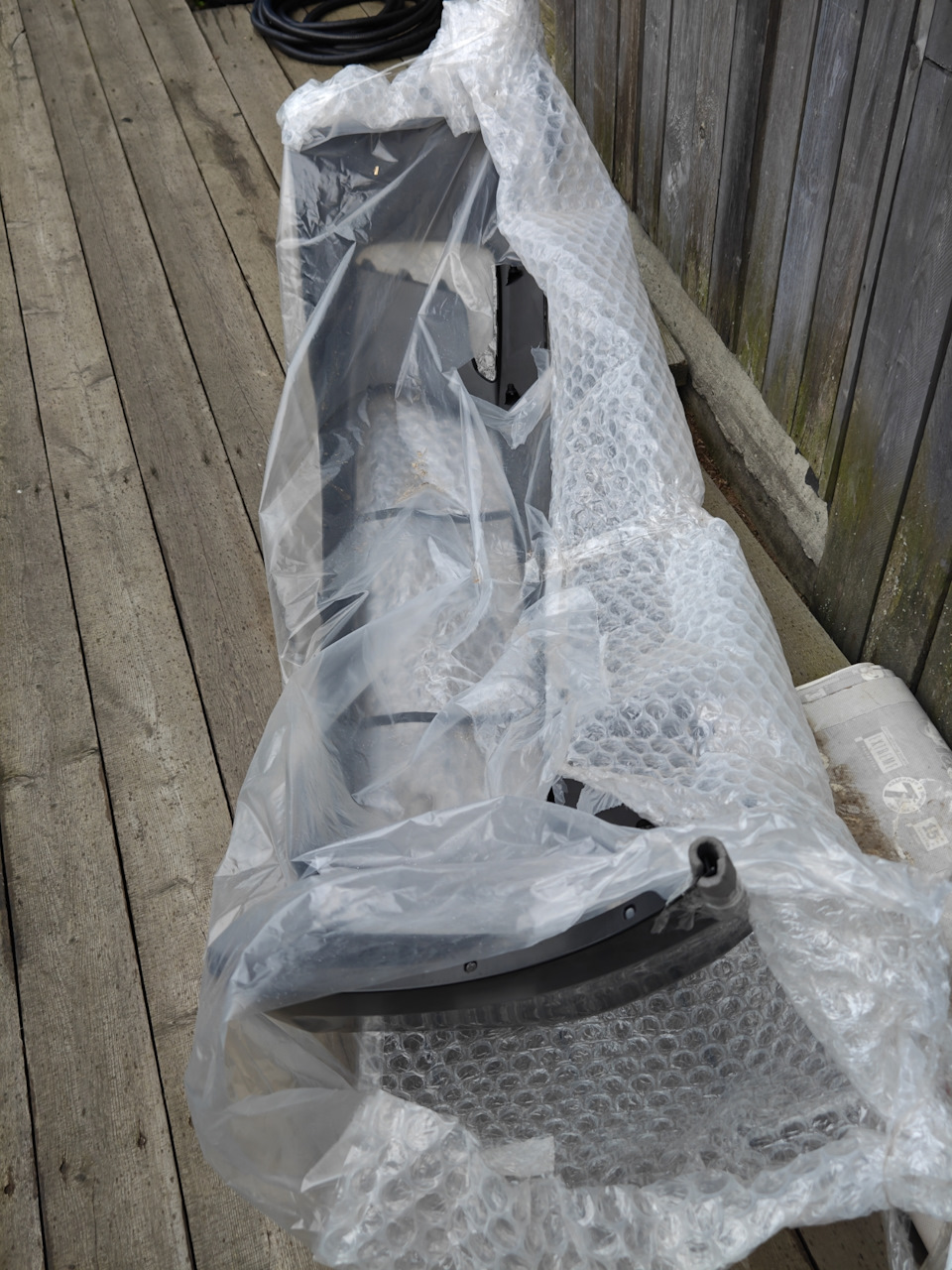 Новый оригинальный бампер, замена родному. — KIA Rio (4G), 1,6 л, 2019 ...