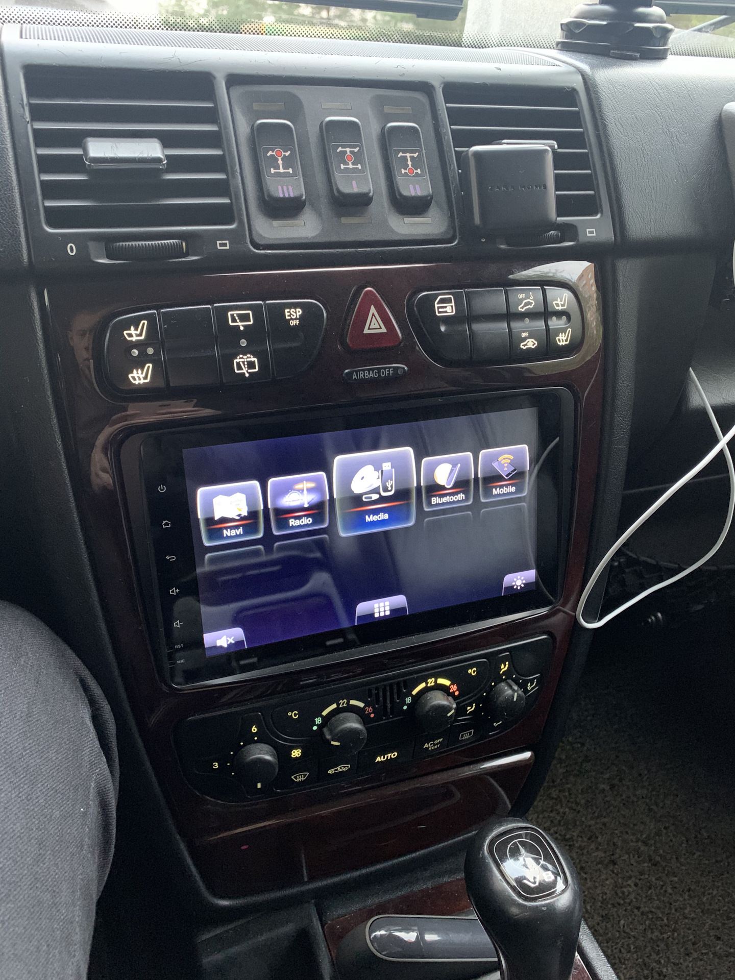 Магнитола ёк — Mercedes-Benz G-Class (W463 1G), 5 л, 2006 года ...