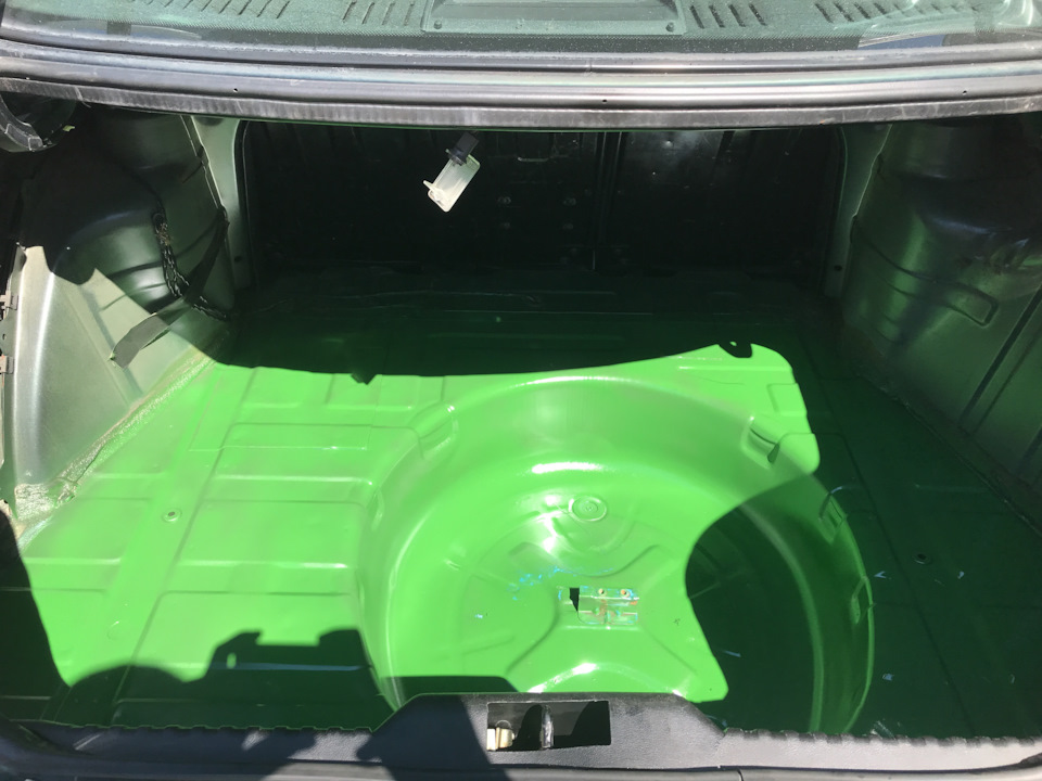 Ниша под запаску — Ford Escort Mk6, 1,4 л, 1997 года | своими руками ...