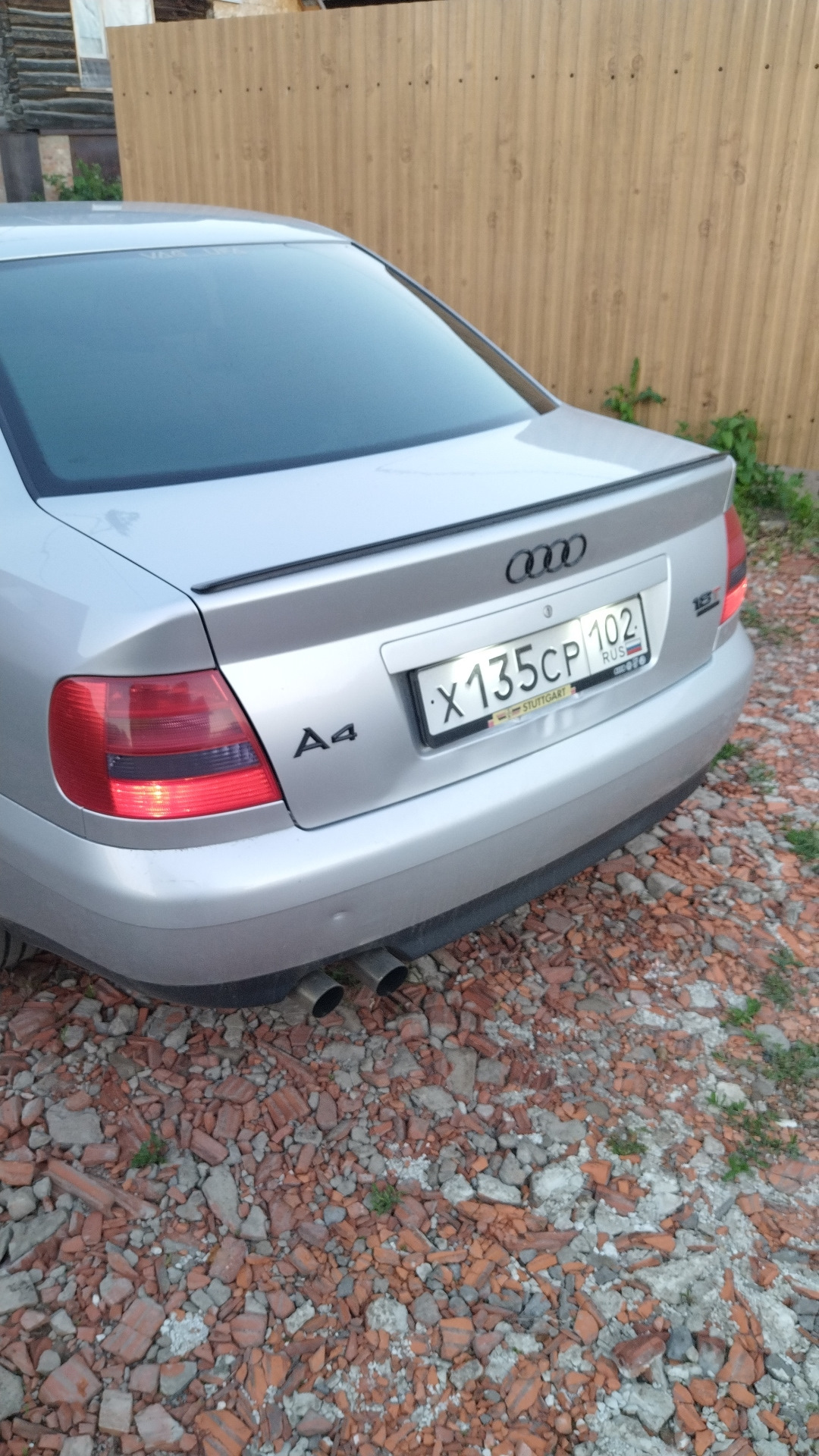 Лип спойлер от e46 — Audi A4 (B5), 1,8 л, 2000 года | стайлинг | DRIVE2