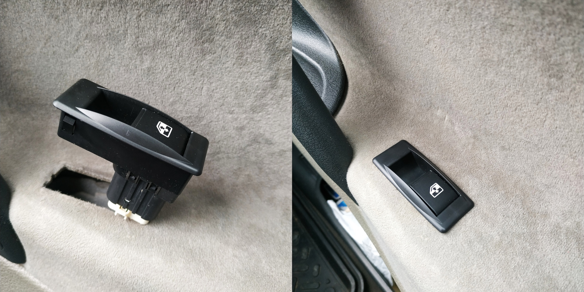 [168] Ремонт кнопки стеклоподъемника. — Lada Калина хэтчбек, 1,6 л ...