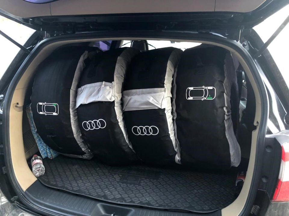 6 Чехлы для резины — тема! — KIA Sorento (2G)