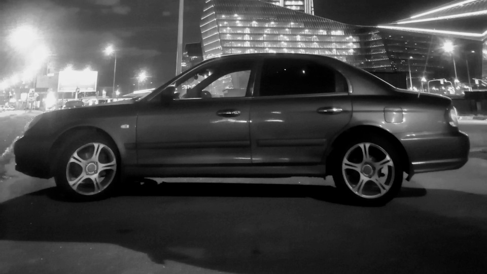 283000км: тормоза и ходовая — Hyundai Sonata IV (EF), 2,7 л, 2006 года ...