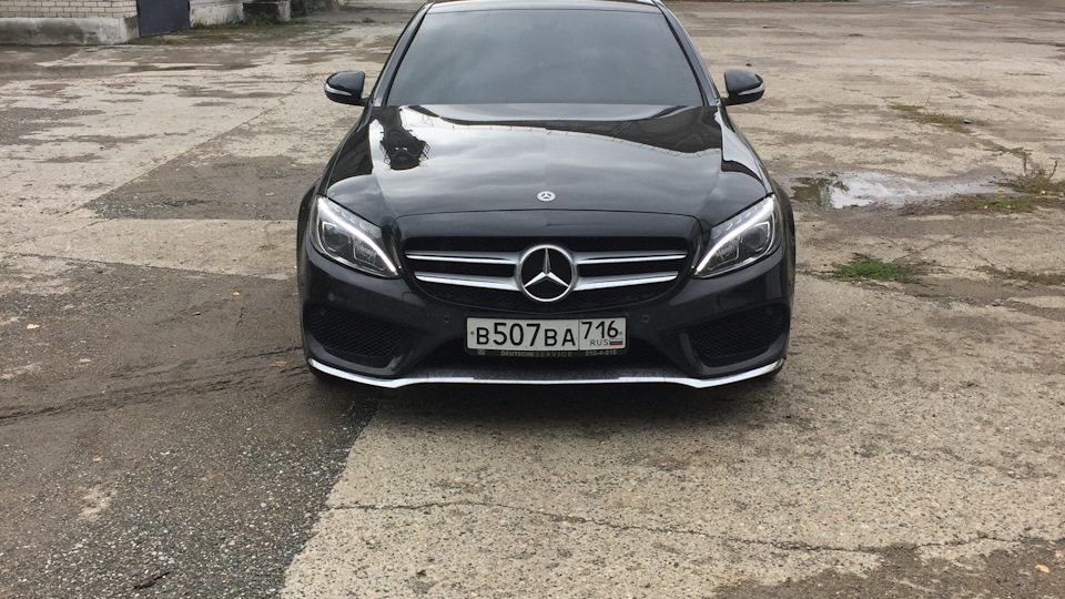 Мерседес w205 черный