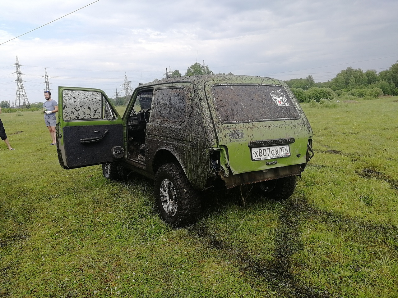 Порвали ниву при вытаскивании