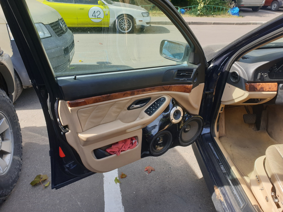 Музяка — BMW 5 series Touring (E39), 3 л, 1999 года | автозвук | DRIVE2