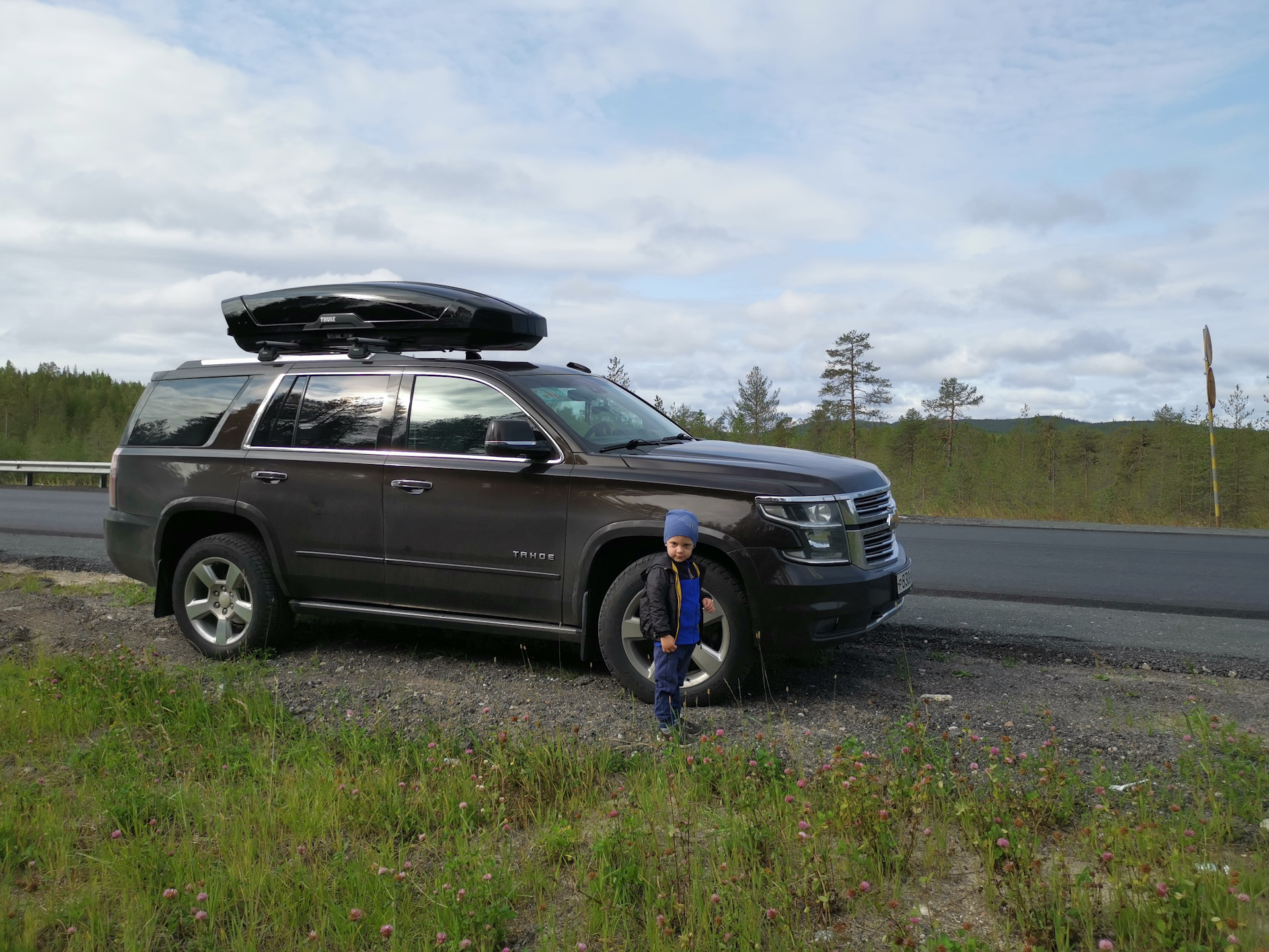 Север — Chevrolet Tahoe (GMT K2UXX), 6,2 л, 2017 года | путешествие | DRIVE2