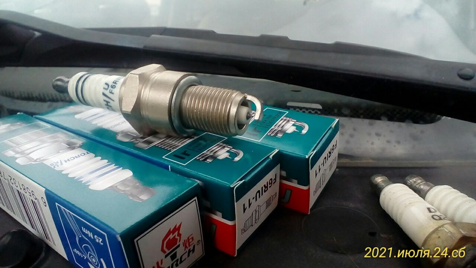 свечи зажигания torch IRIDIUM+U F6RIU-11 — Daewoo Matiz (M100/M150), 0 ...