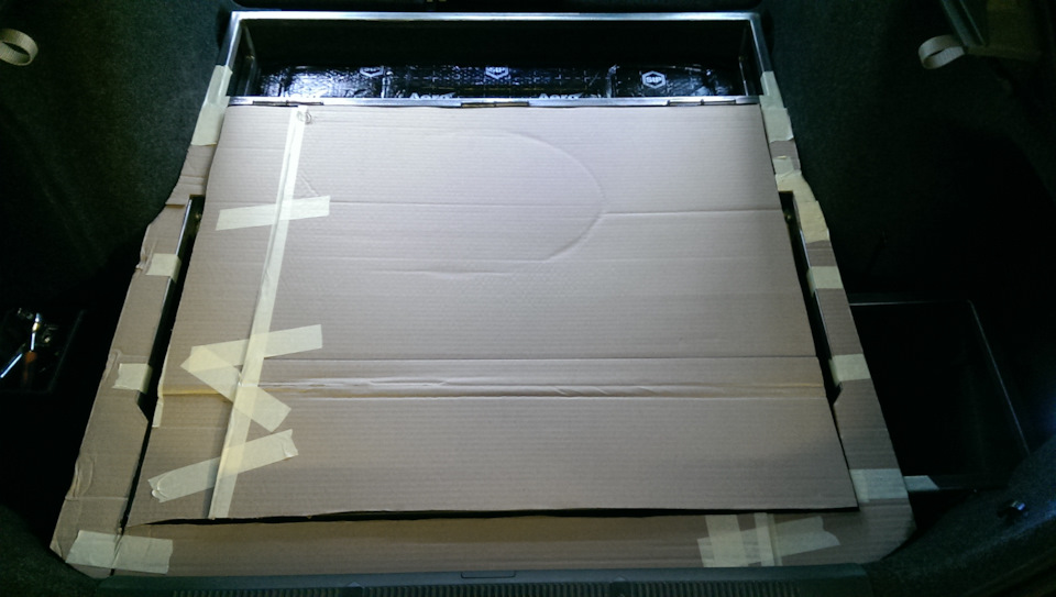 Фальшпол в багажнике — Skoda Octavia A5 Mk2, 1,6 л, 2011 года ...