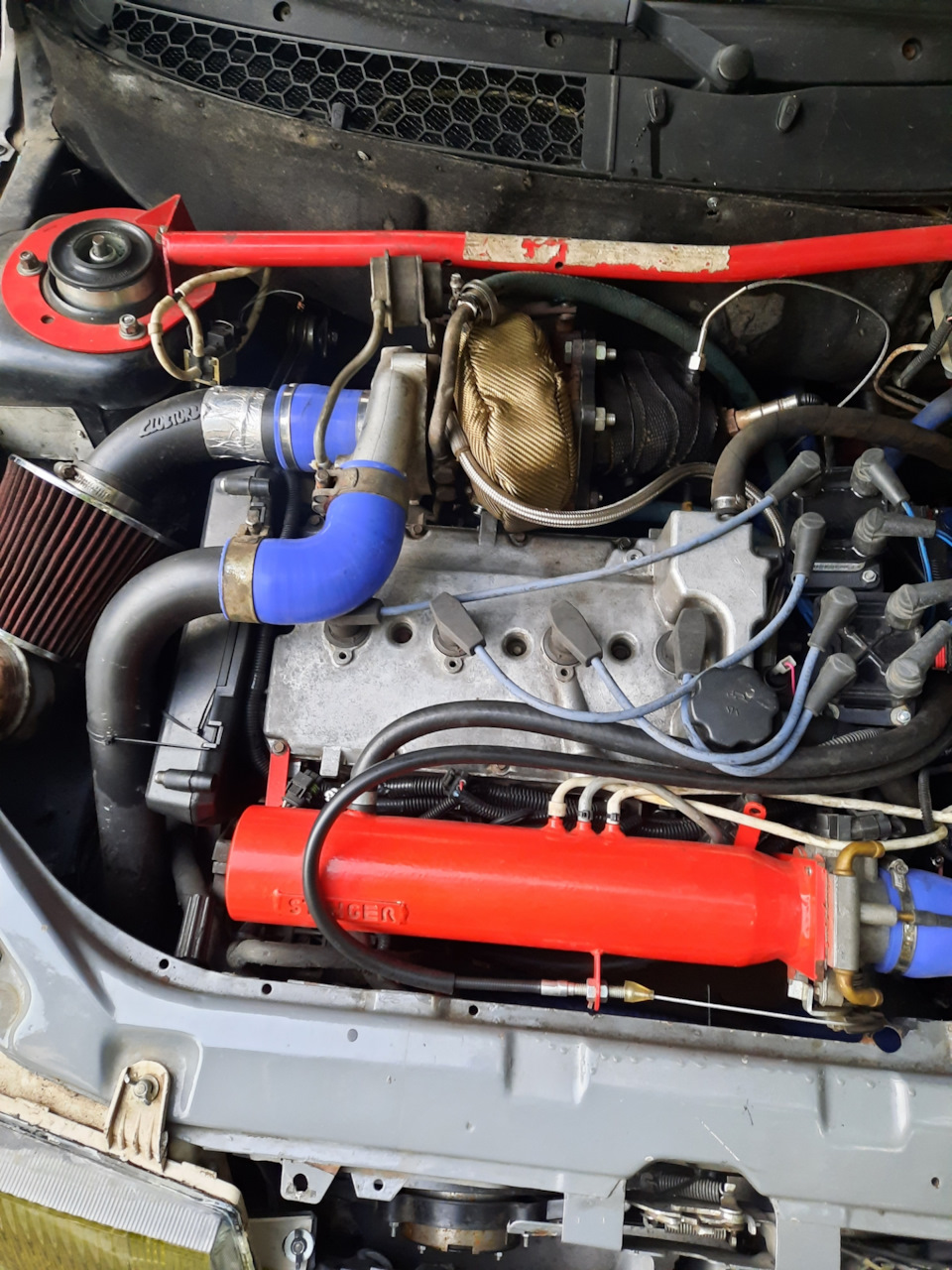 После. Шубу начал применять, но честно сказать как правильно поставить ещё не понял. И на фото сенсор под егт уже установлен — Lada 112 Coupe