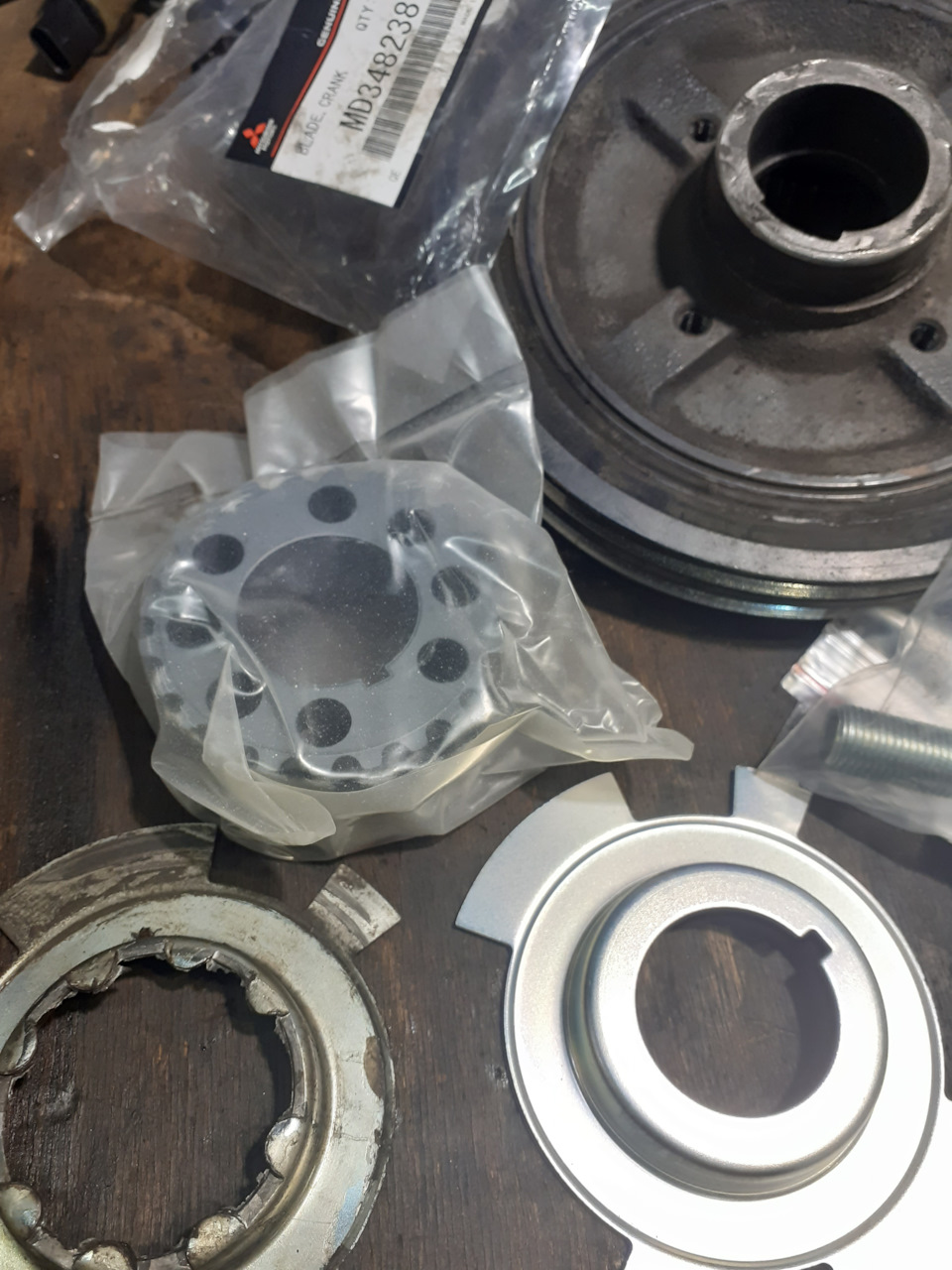 MD348238 Ротор датчика положения коленвала Mitsubishi | Запчасти на DRIVE2