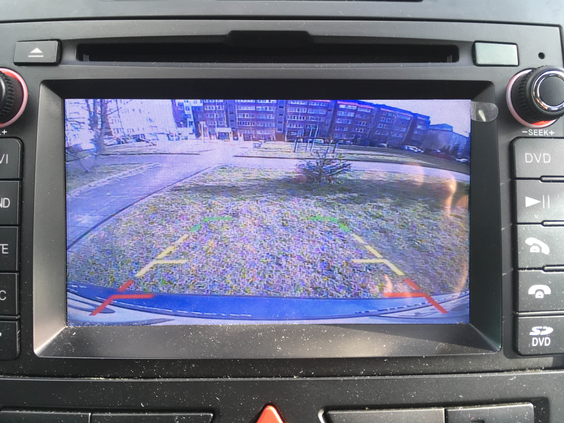Неисправность камеры заднего вида - KIA Ceed SW (2G), 1,6 л, 2014 года поломка D