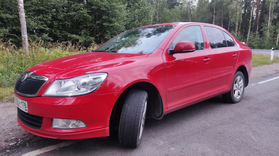 Сравнение Октавии и Лагуны — Skoda Octavia A5 Mk2, 1,8 л, 2011 года ...