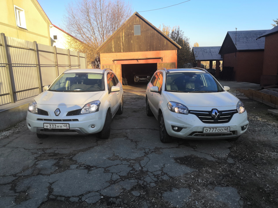 2. Сравнение Икстрейл Т31 дорест, Колеос фаза 1 и Колеос фаза 3 ...