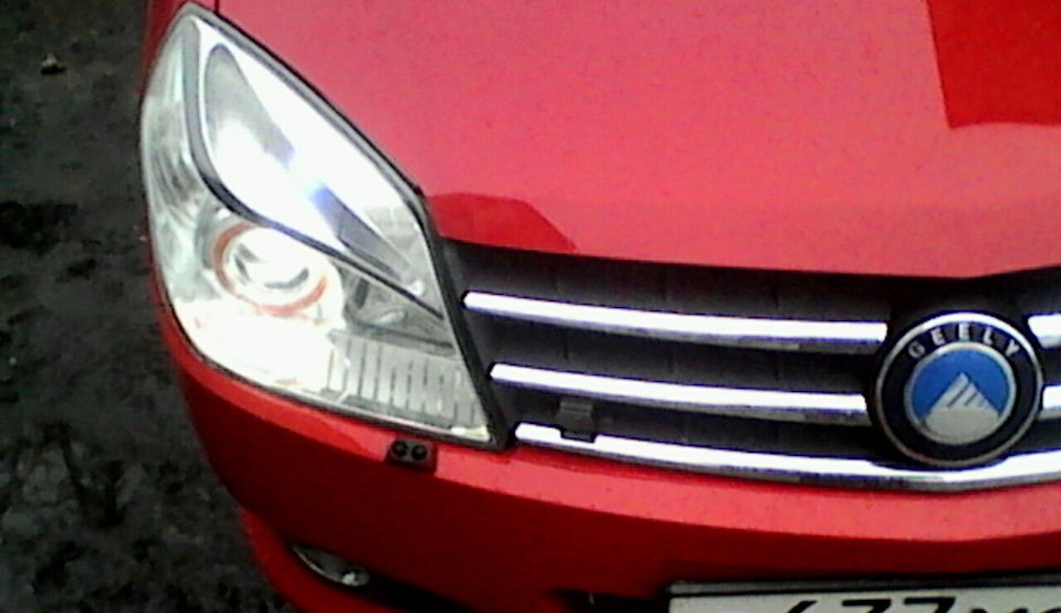 Омыватель фар — Geely MK Cross, 2013 года | аксессуары | DRIVE2