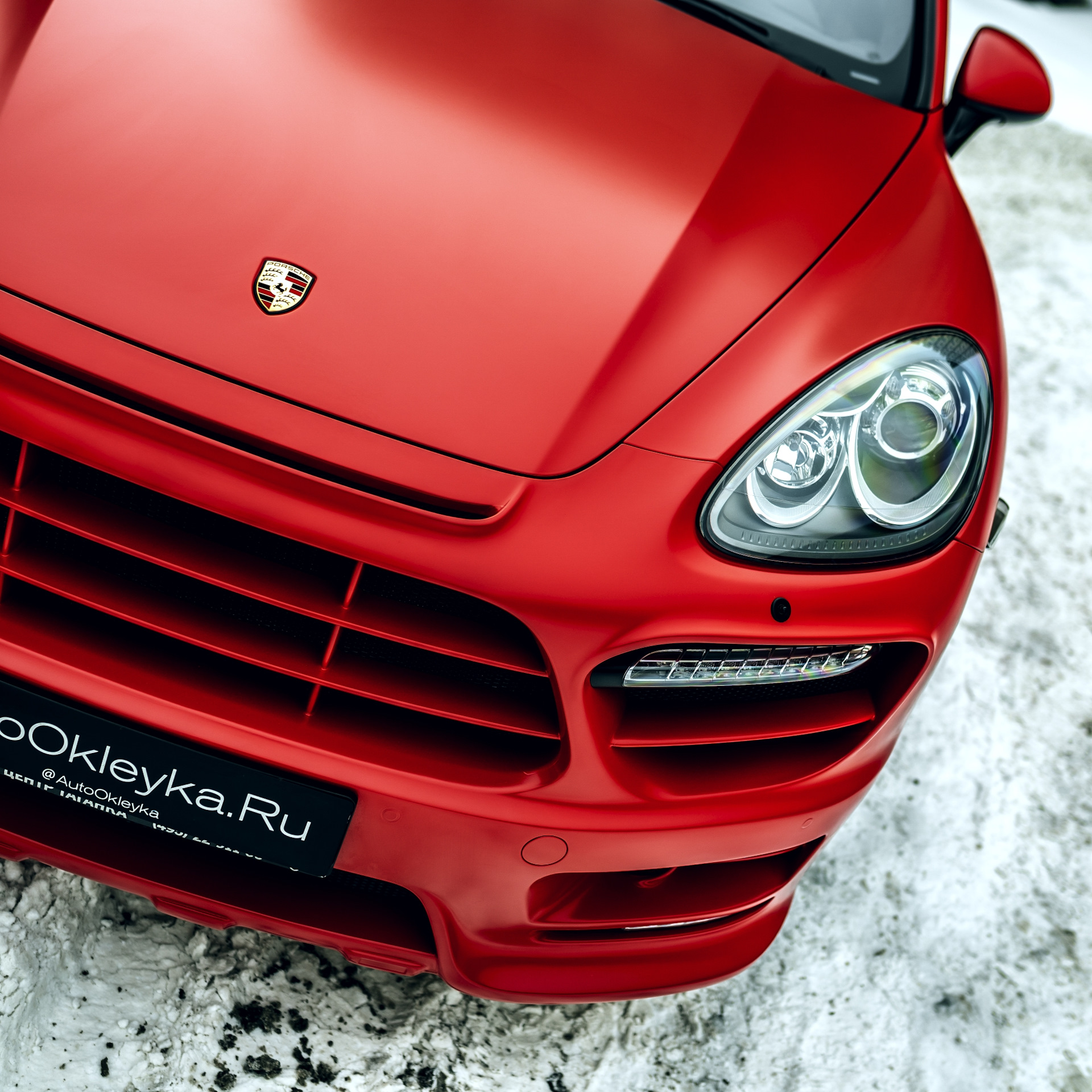 Porsche Cayenne Red