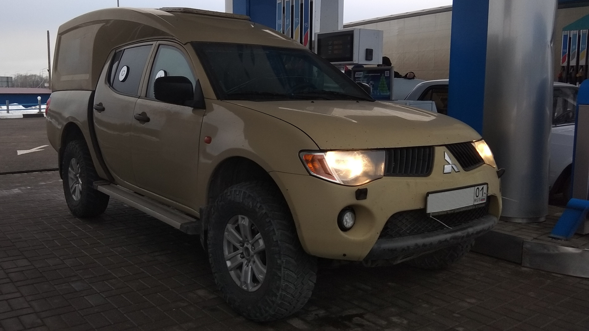 Mitsubishi L200 (4G) 2.5 дизельный 2009 | Практик 19274 на DRIVE2