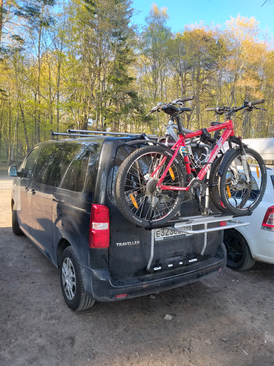 Peugeot traveller bike discount rack