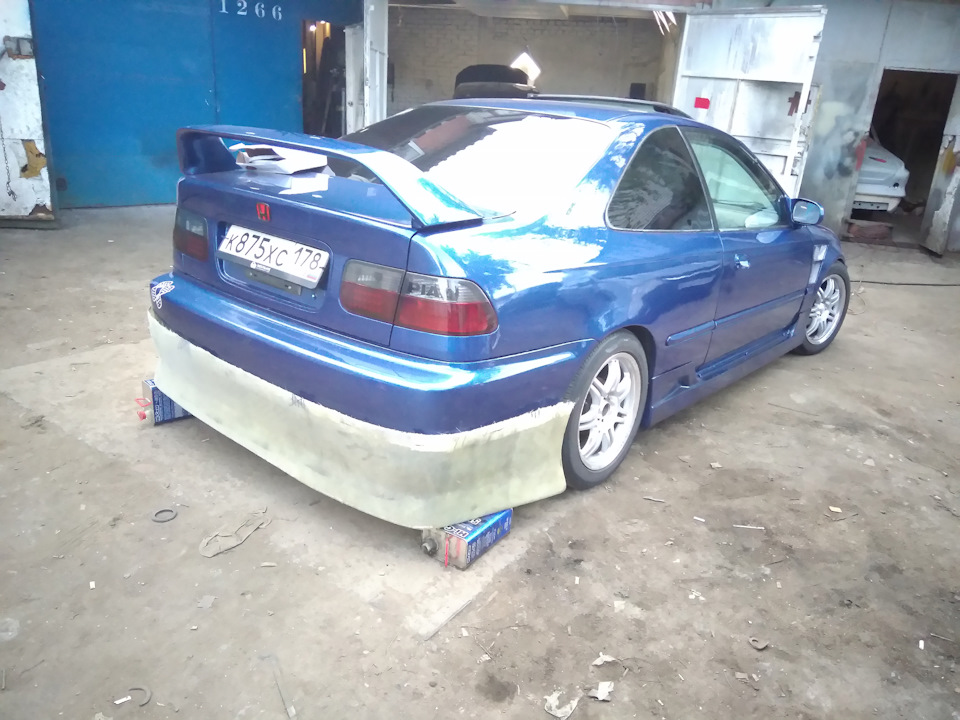 Самодельная губа или кастомный обвес (много фото) — Honda Civic Coupe ...