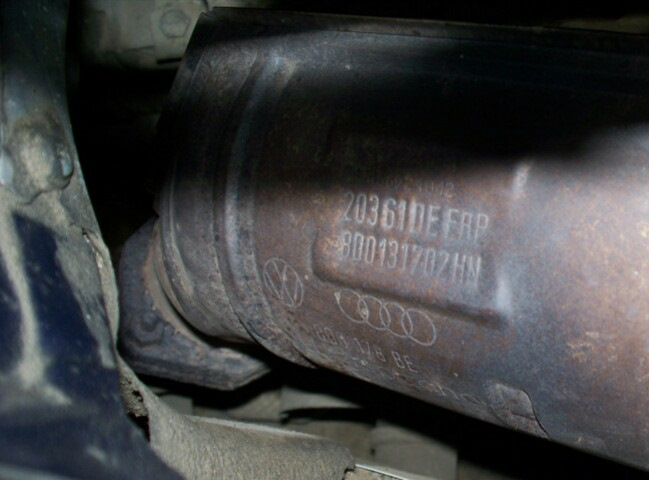 Где достать корпус катализатора? 8d0178be — Audi A4 (B5), 1,8 л, 2001 ...