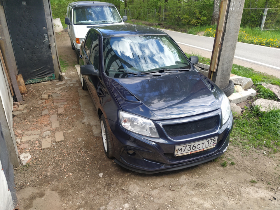 Всем привет и добро пожаловать в кузовной ремонт))) — Lada Гранта (1G ...