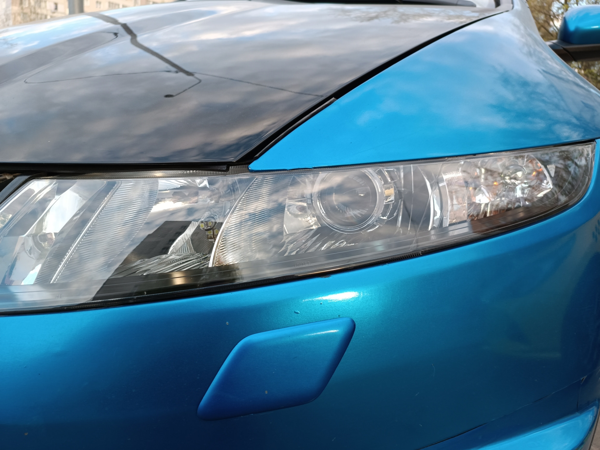 Обновил фары. — Honda Civic 5D (8G), 1,8 л, 2008 года | тюнинг | DRIVE2