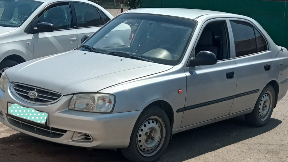 поломка кондиционера акцент тагаз — Hyundai Accent (2G), 1,5 л, 2005 ...