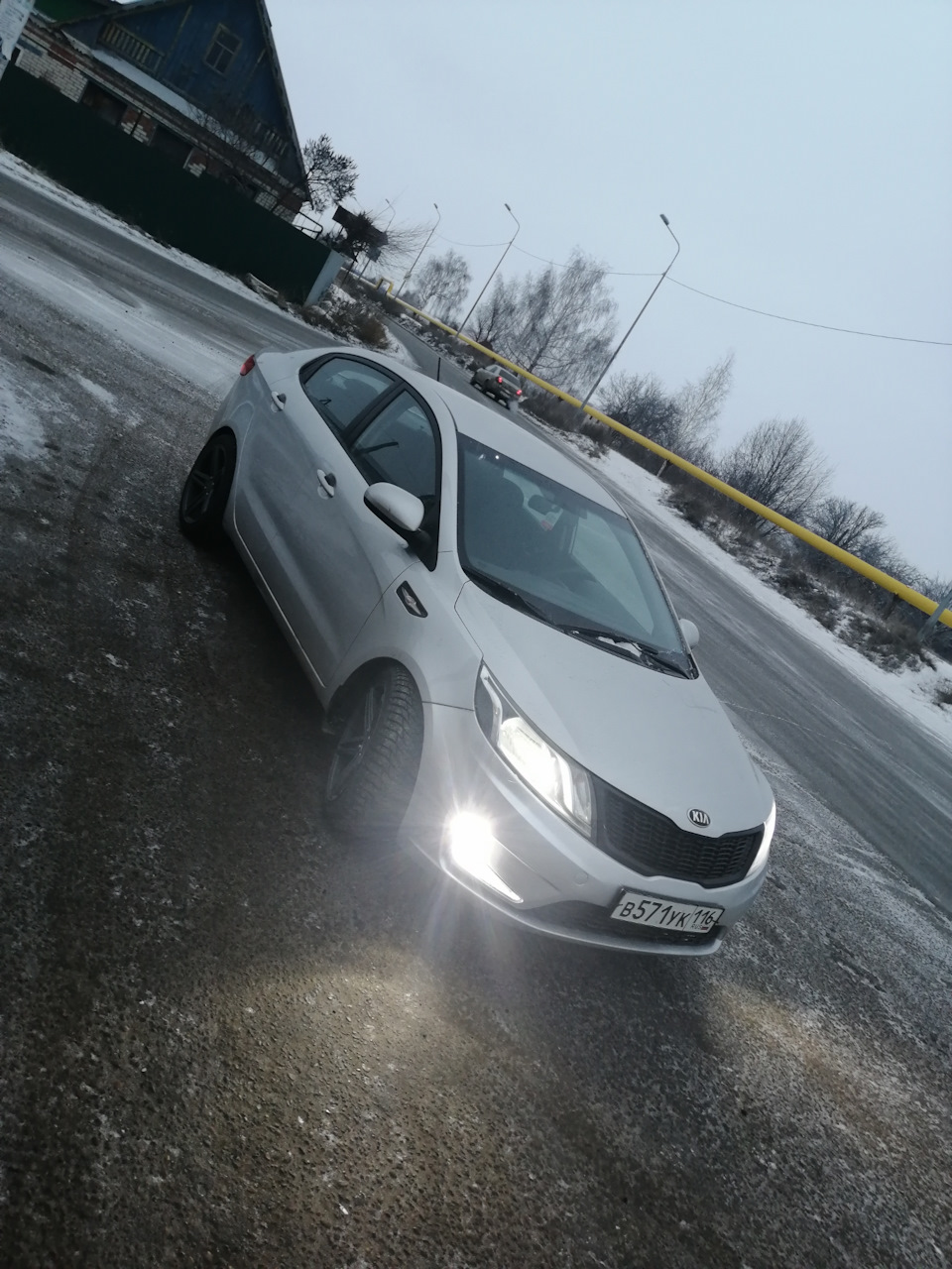 Установка птф киа рио 3 — KIA Rio (3G), 1,4 л, 2013 года | аксессуары ...