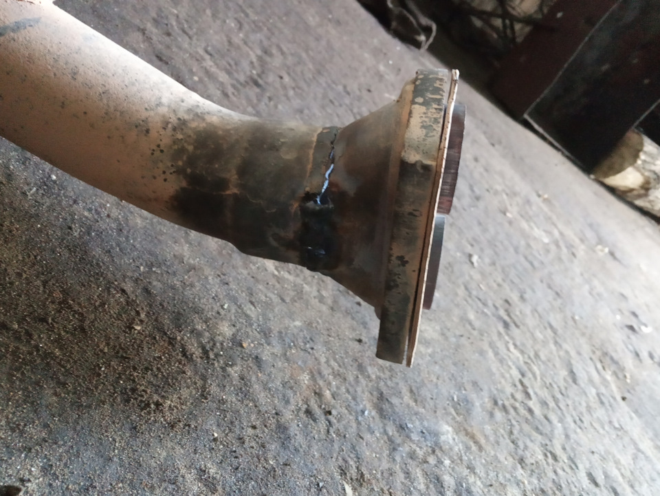 Отвалился флянец катализатора. — ГАЗ Газель, 2,4 л, 2016 года | своими ...