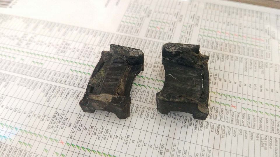 Ремкомплект ограничителей дверей Plastik-avto — Toyota Camry (XV30), 2 ...