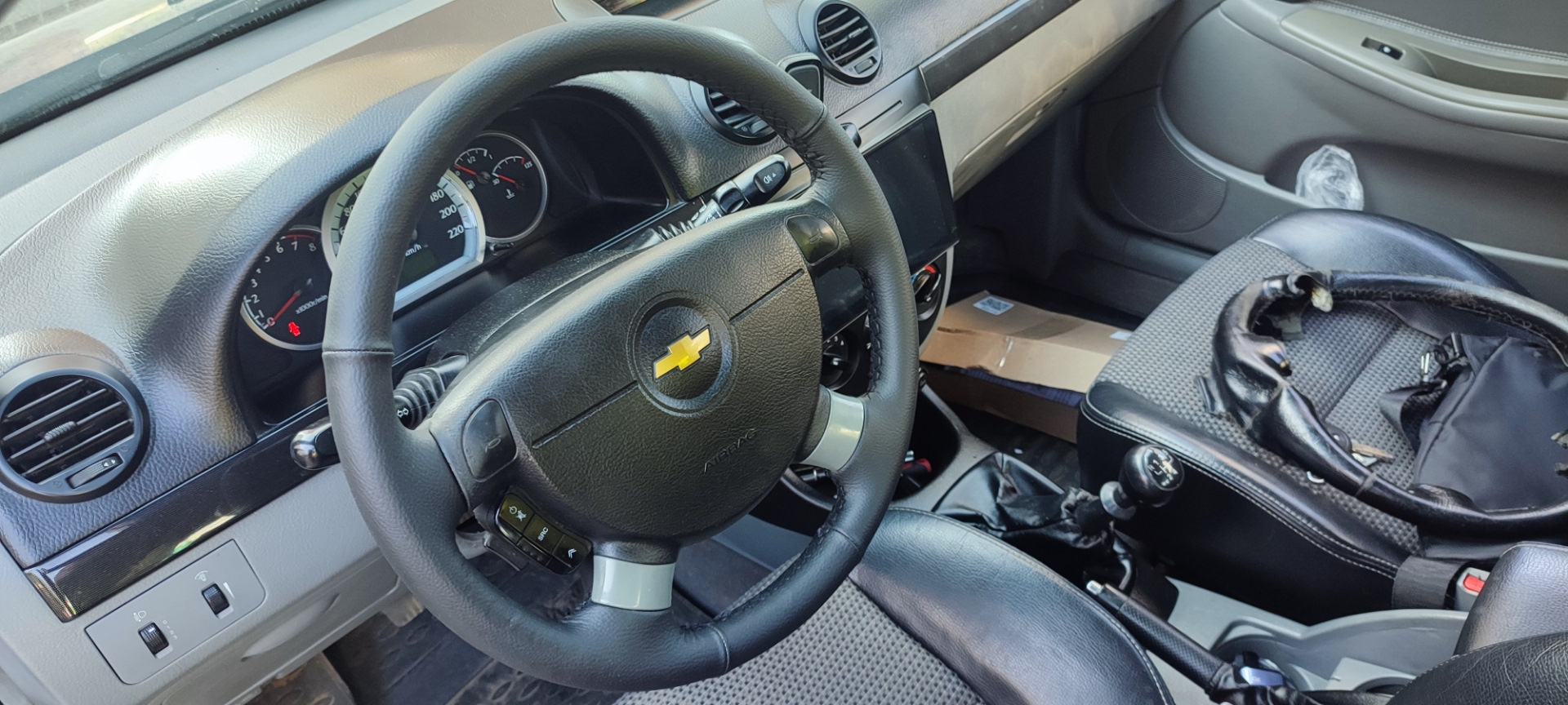Перетяжка руля на Лачетти — Chevrolet Lacetti 5D, 1,6 л, 2009 года ...