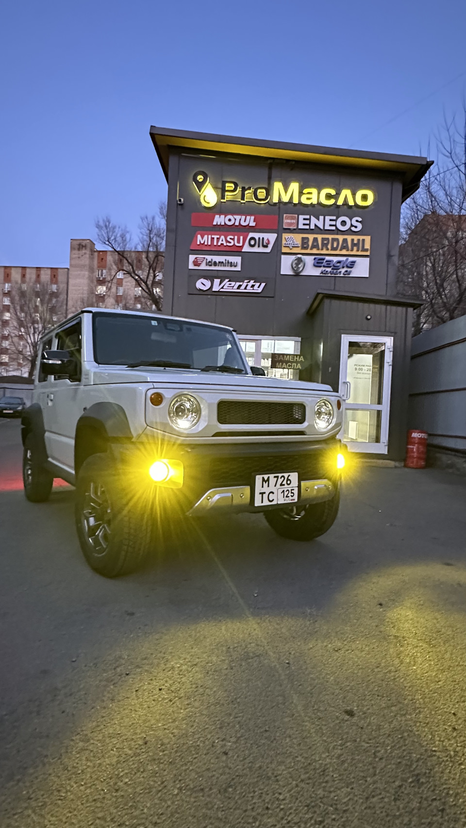 Фото в бортжурнале Suzuki Jimny (4G). Запчасти на фото: TC125